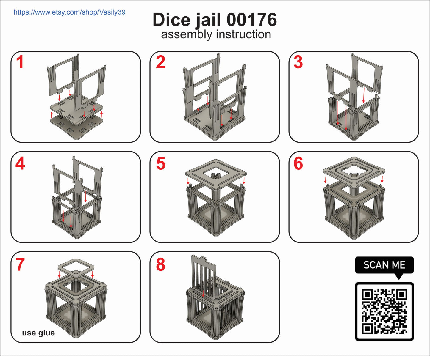 Dice-Jail byggesett