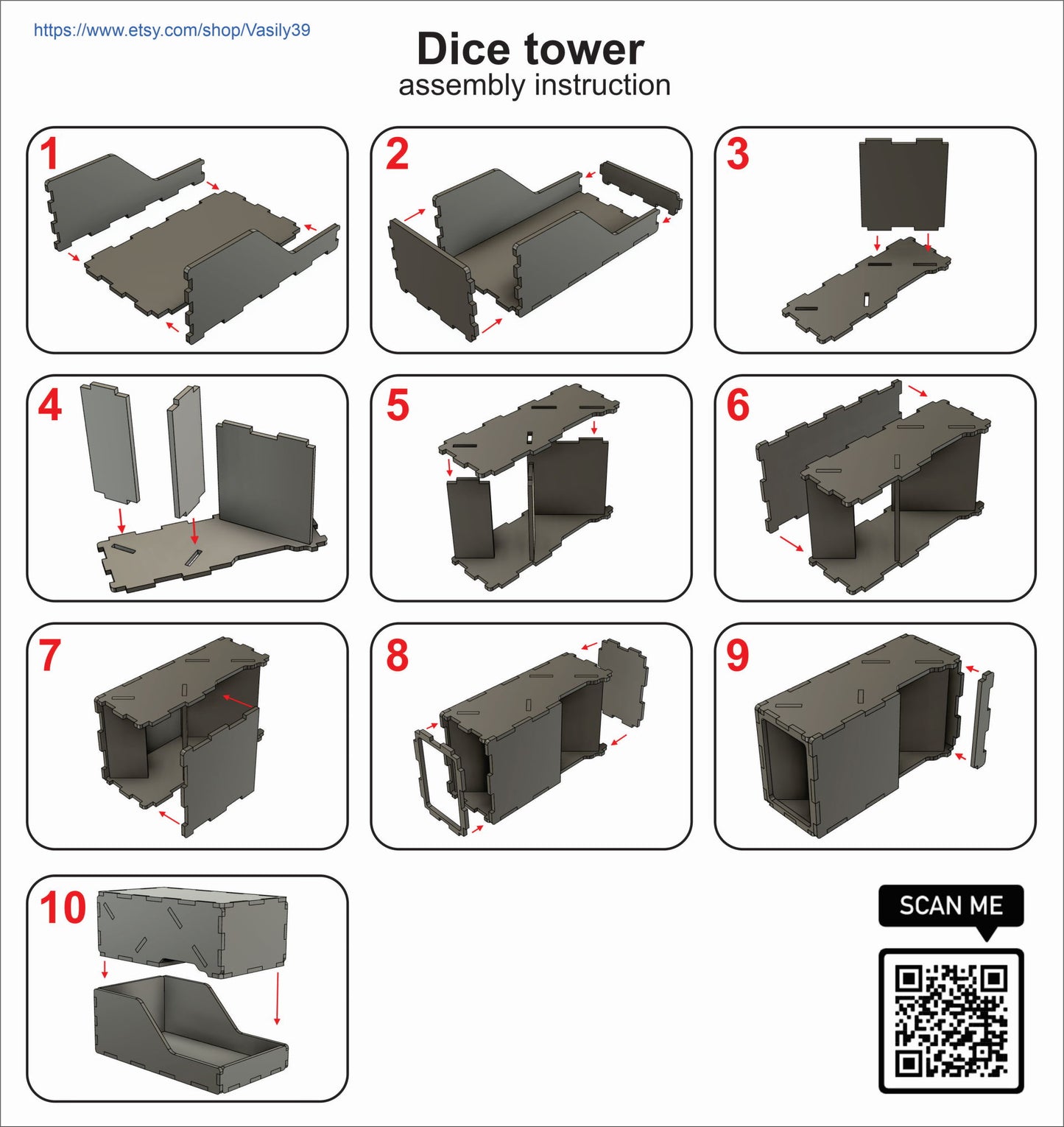 Dice-tower byggesett