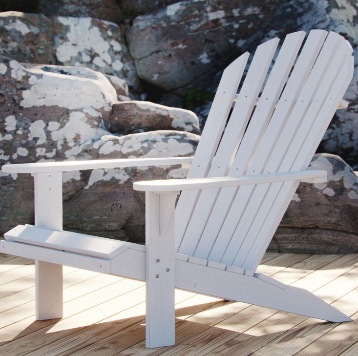 Adirondack stol med krakk